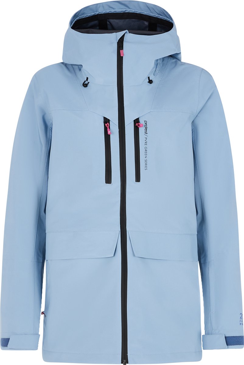 Protest Prtmoose – Skijas Dames – Waterafstotende afwerking – Winterjas – Waterkolom 20K Blauw