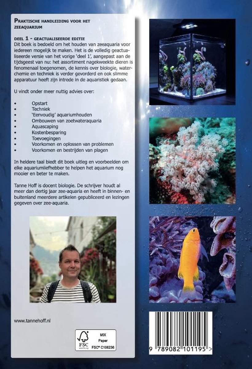 Praktische handleiding voor het zeeaquarium 1 - back cover