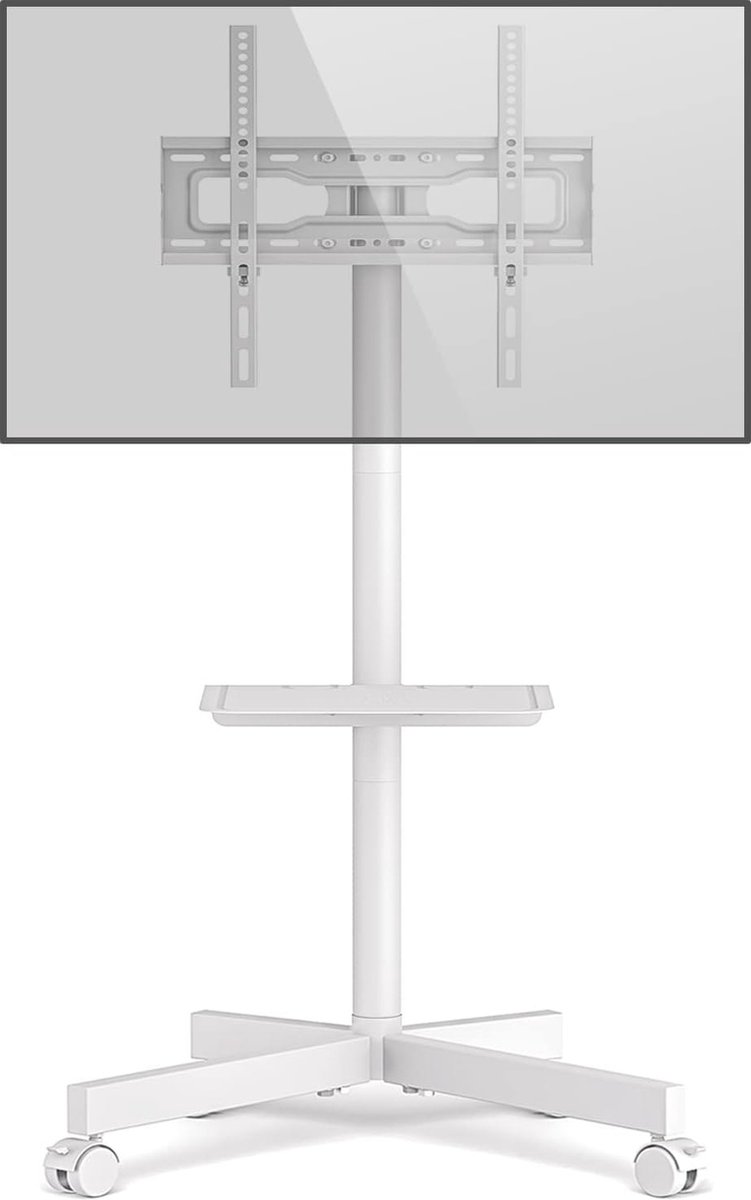 TTS-23M TV Statief voor 26-55 inch | Vrijstaand met Wielen TTS-23M TV Statief voor 26-55 inch | Vrijstaand met Wielen