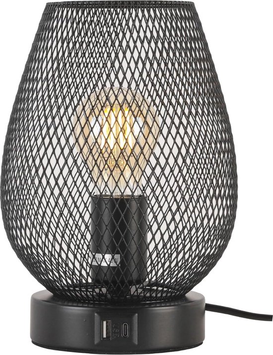 Tafellamp messing met opaal glas incl. LED en touch dimmer - Tilly Tafellamp messing met opaal glas incl. LED en touch dimmer - Tilly