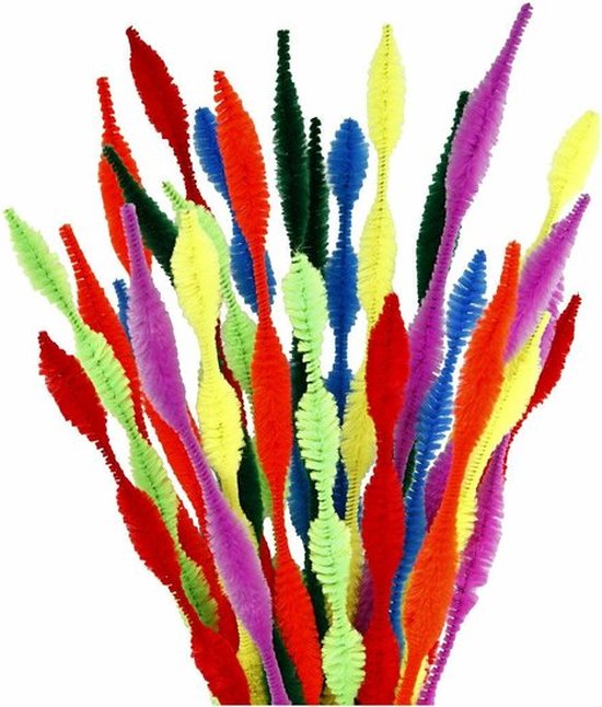 100 stuks pijpenragers, donkergroene pijpenragers, chenilledraad, 30 cm, pijpenrager voor handwerk, doe-het-zelf knutselproject, chenilledraad, buigpluche voor knutselen en decoreren pijpenreiniger