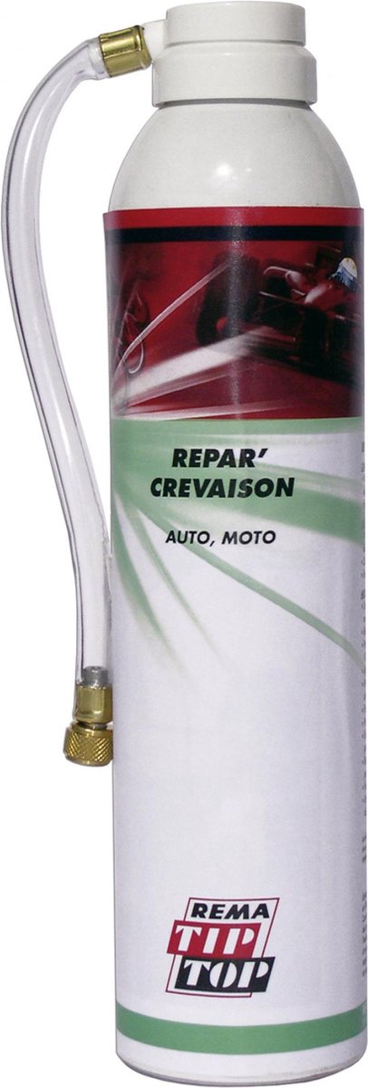 Bombe anti crevaison Tip Top Repar' Crevaison 300ml pour moto scooter quad auto