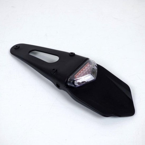 één goedgekeurde plaathouder led 12v achterlicht voor enduro motorfiets nieuw