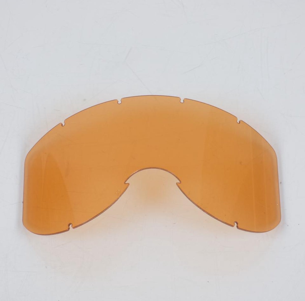 enkel oranje scherm voor cross smith smx motor quad enduro goggle nieuw