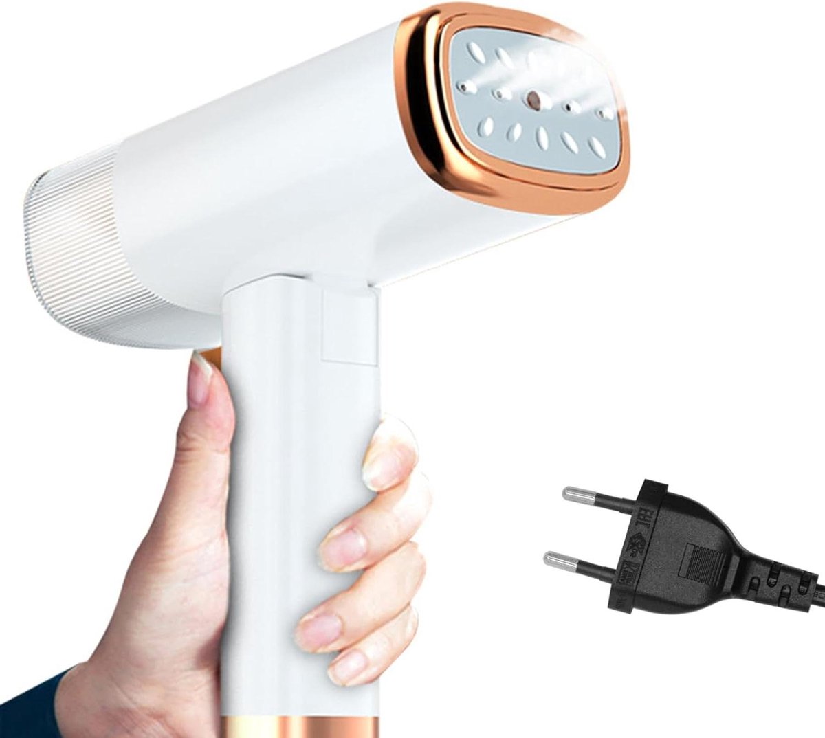 Handstoomstrijkijzer - 600 W/1000 W - stoomstrijkijzer - reisstrijkijzer - 110 ml/150 ml tank - handheld kledingstomer - 20 g/min - voor thuis en op reis .