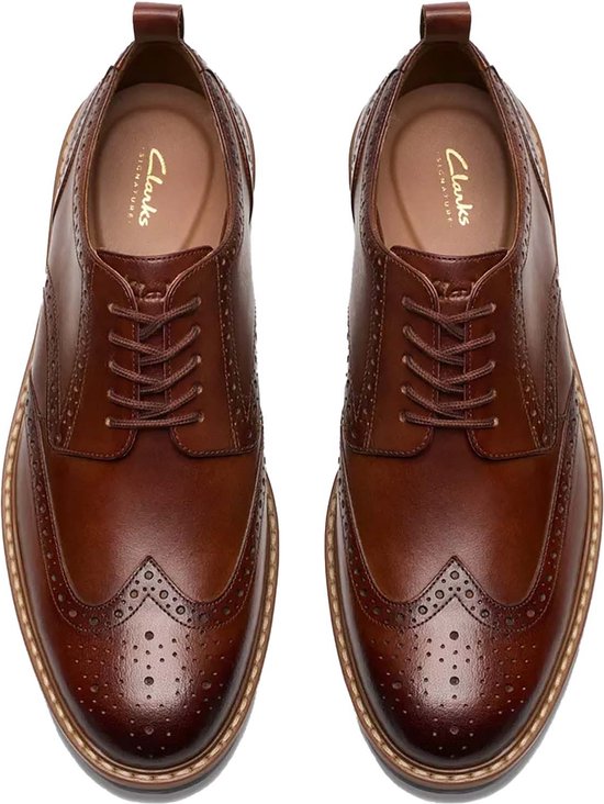 Clarks ALDWIN LIMIT - Veterschoenen - navy leather/blauw