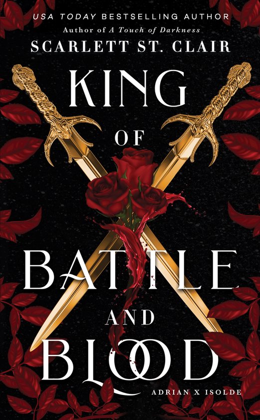 Adrian X Isolde- King of Battle and Blood - cover