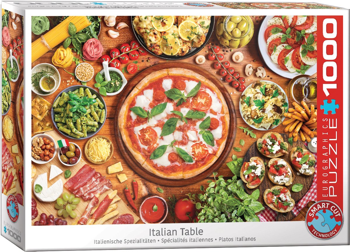 Italian Table Puzzel (1000 stukjes)