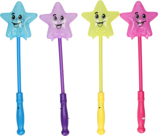 Lichtstaaf Ster Kleur, 38cm