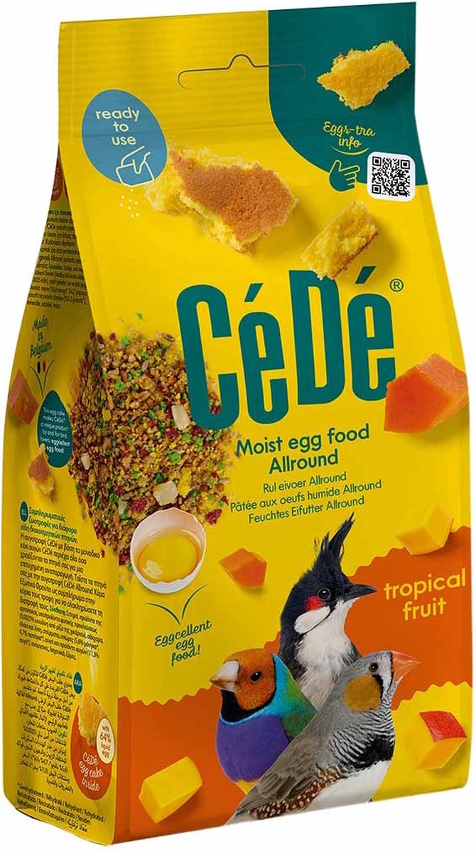 CéDé Eivoer Rul Allround Tropisch Fruit 200 Gram