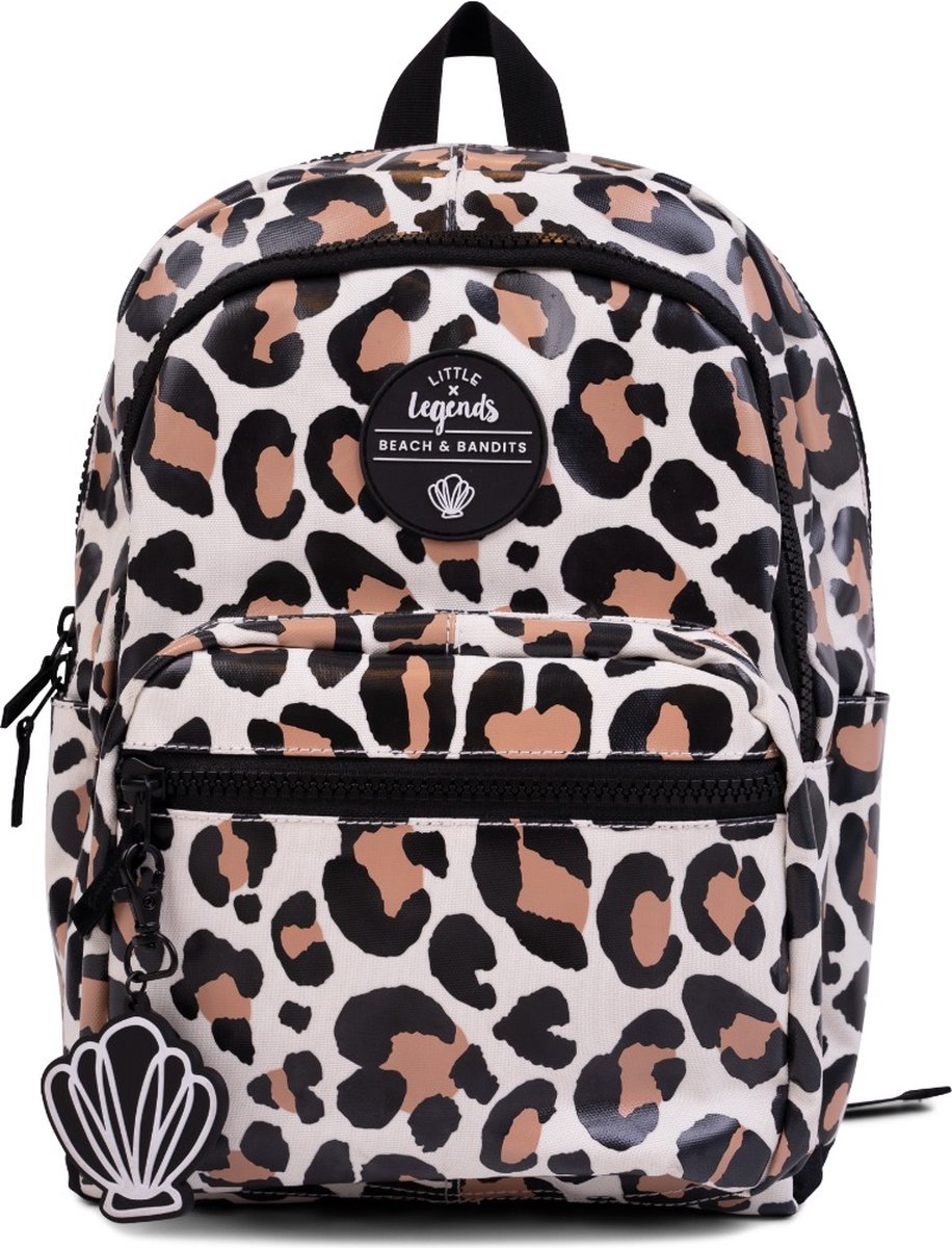 LITTLE LEGENDS BACKPACK L LEOPARD SHARK Kinder Rugzak / Schooltas kinderen Jongen/Meisje rugtas school met print - Leopard - One Size - (7436908961922)