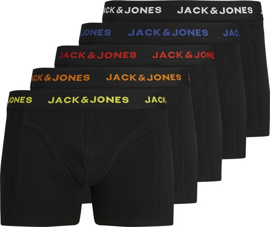 Lot De 5 Caleçons Boxers Homme JACK & JONES - Confortables Et Stretch