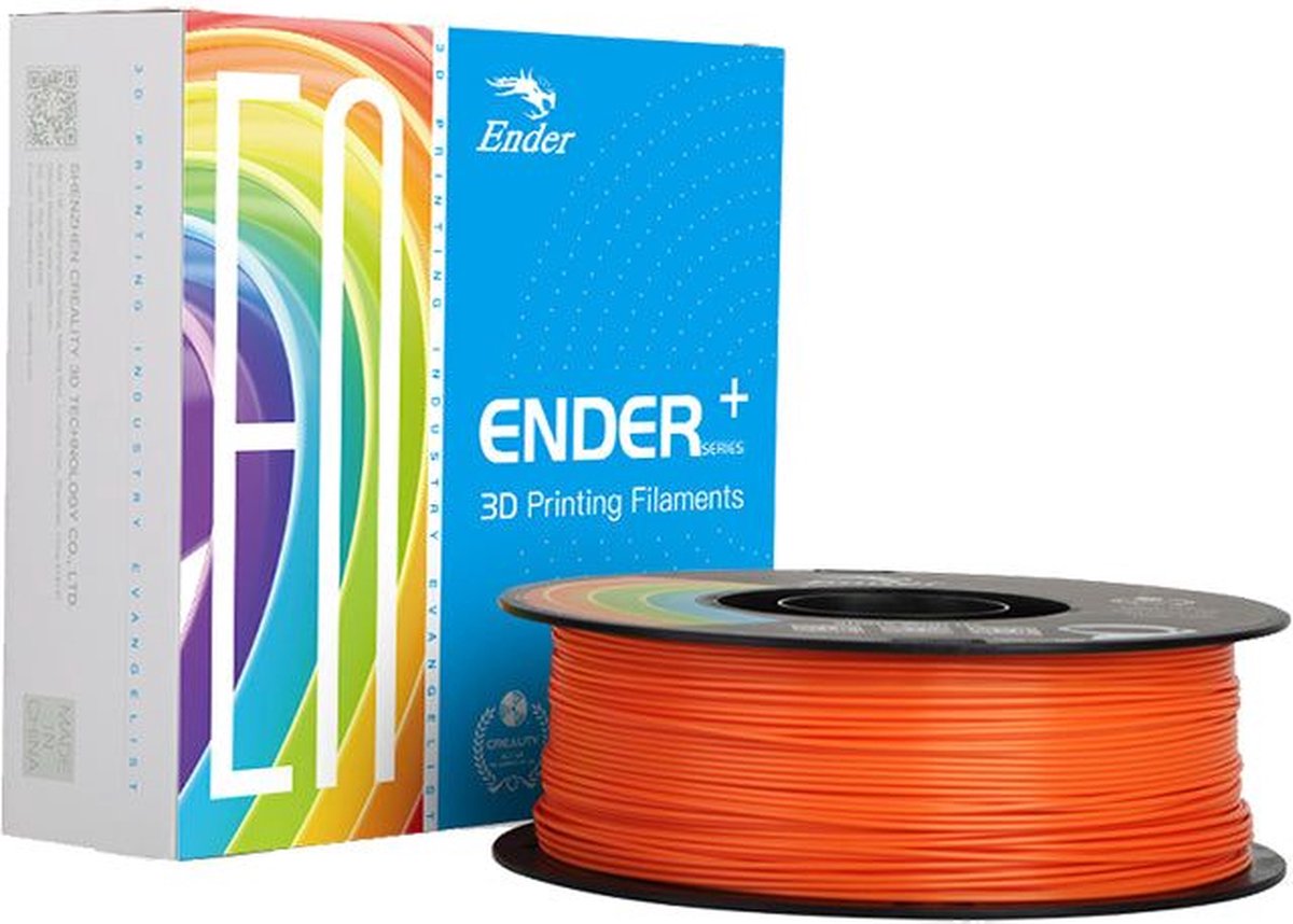 Creality Ender PLA+ 3D Filament 1,75mm 1kg Oranje