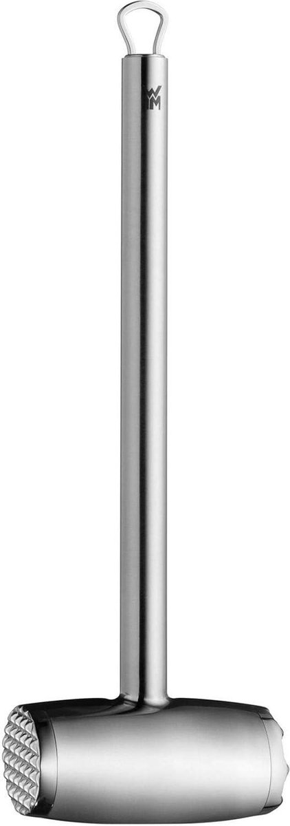 Vleeshamer 34 cm - Schnitzelklopper van Cromargan roestvrij staal - Deels gematteerd - Vaatwasmachinebestendig