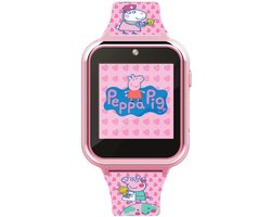 Accutime Peppa Pig Smartwatch Kinderen - Selfie Camera, Foto & Video - Roze