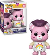 Funko Pop! Champ Bear Care Bears - Version Flockée - Figurine Vinyle 9.5cm - Collection