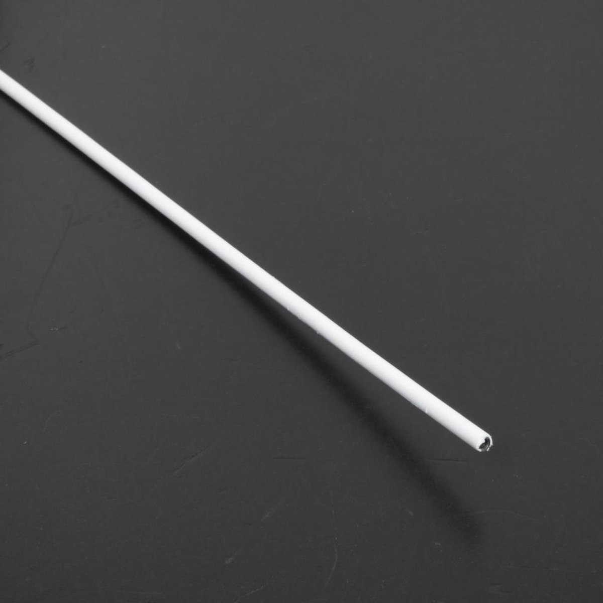transfil kabel of mantel voor auto 26/10 klein std wit x 1m nieuw