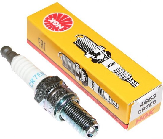 NGK CR7EB Spark Plug – 4663 – For Piaggio TPH 125 4T & Typhoon 2011-2014