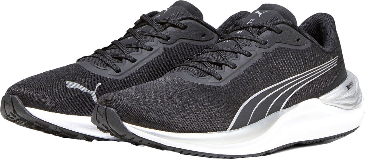 Puma Electrify Nitro 3 heren sneaker hardloopschoenen sportschoenen 378455 01 Zwart