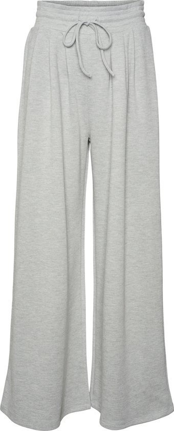 Vero Moda Broek Vmjanet Hw Wide Pant Jrs Ga 10321695 Light Grey Melange Dames Maat - XL