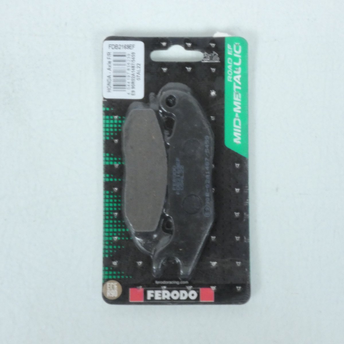 Plaquette de frein Ferodo pour Scooter NIU 0 NS1 2017 à 2020 AV Neuf