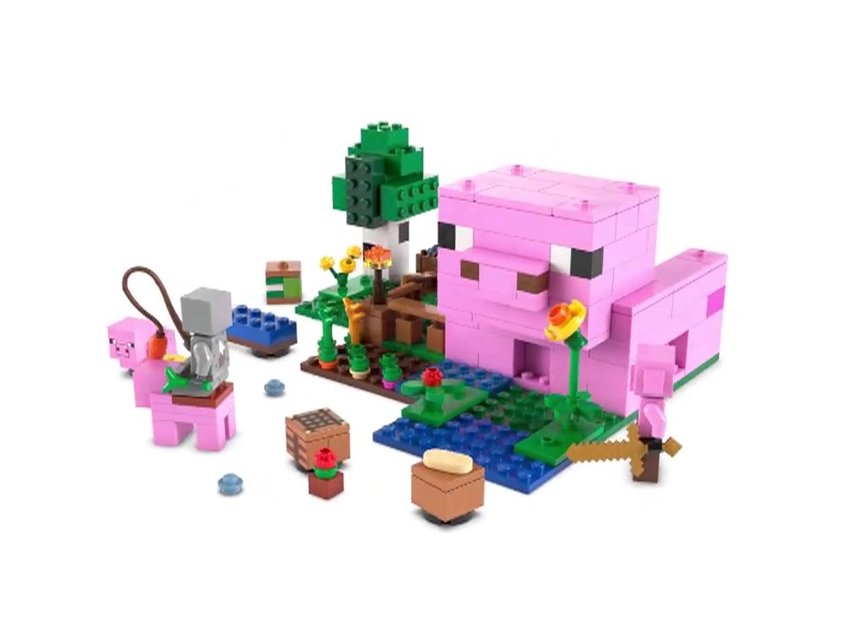 乐高Minecraft小猪屋 2