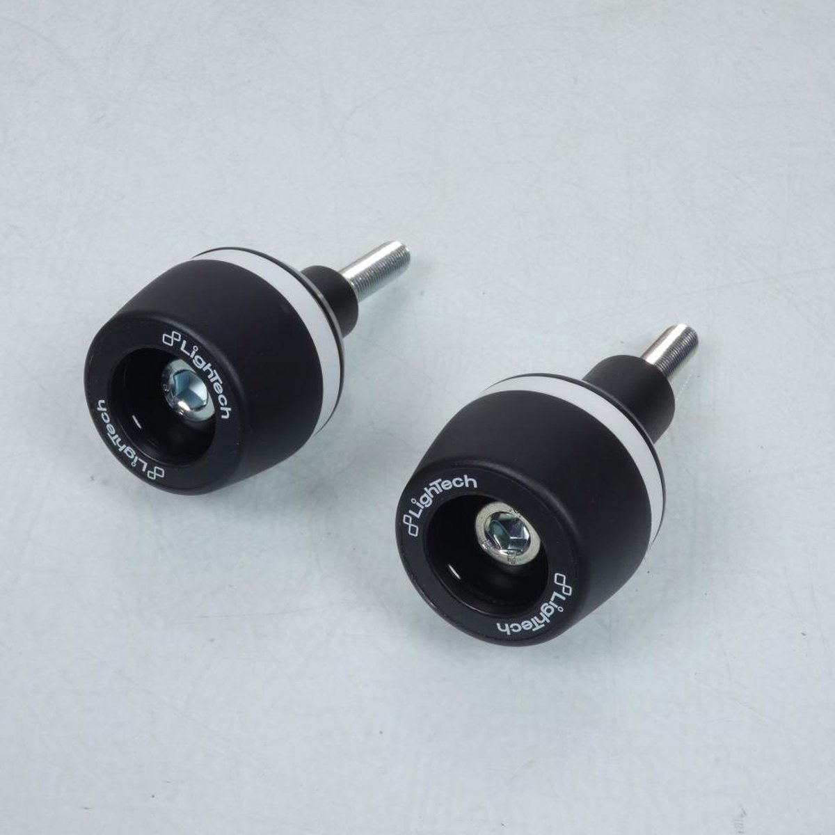 Paire Tampon pare carter Lightech pour moto Suzuki 1000 GSX-S STESU212 Noir
