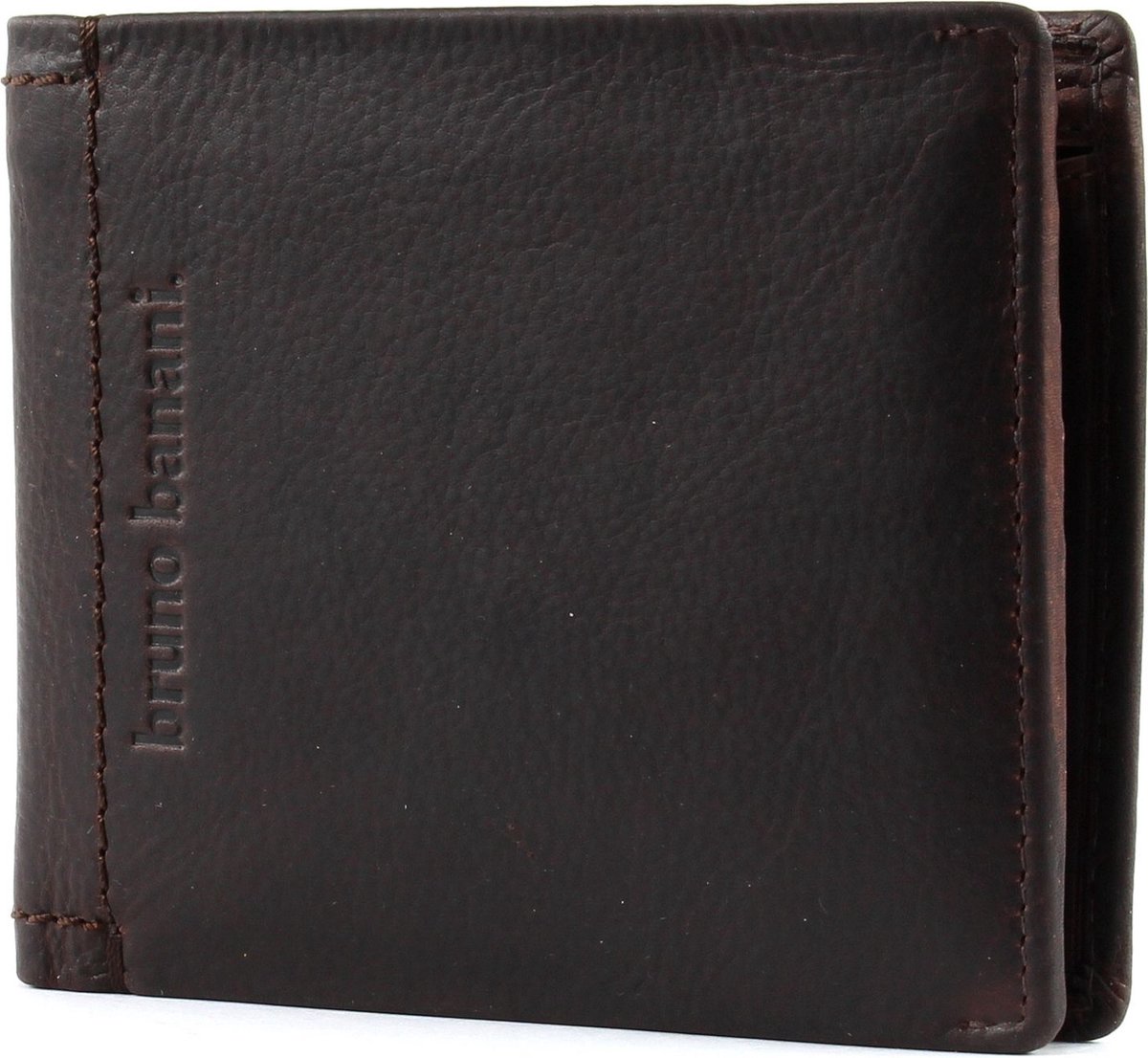 bruno banani Leren Portemonnee Arizona Wallet Quer Brown Bruine