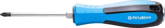 SW-Stahl 31791SB Tournevis cruciforme I PH1 x 80 mm I Tournevis cruciforme I Outil de tournevis I Tournevis cruciforme PH