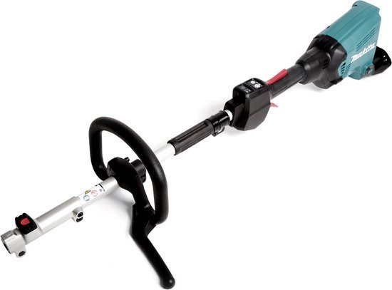 Lichtgroene Makita combisysteem body met zwarte handgreep en gebogen handvat.