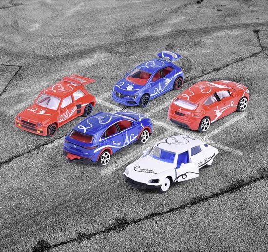 Majorette - French Touch - 5 stuks - Giftpack - Franse auto's - Vanaf 3 jaar van Majorette — afbeelding 5
