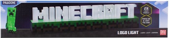 Paladone - Minecraft Logo Lamp van Paladone — afbeelding 3