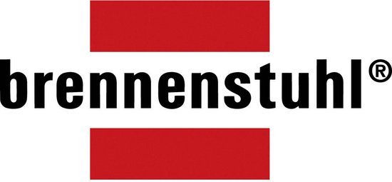 Logo 'brennenstuhl' met rode balken.