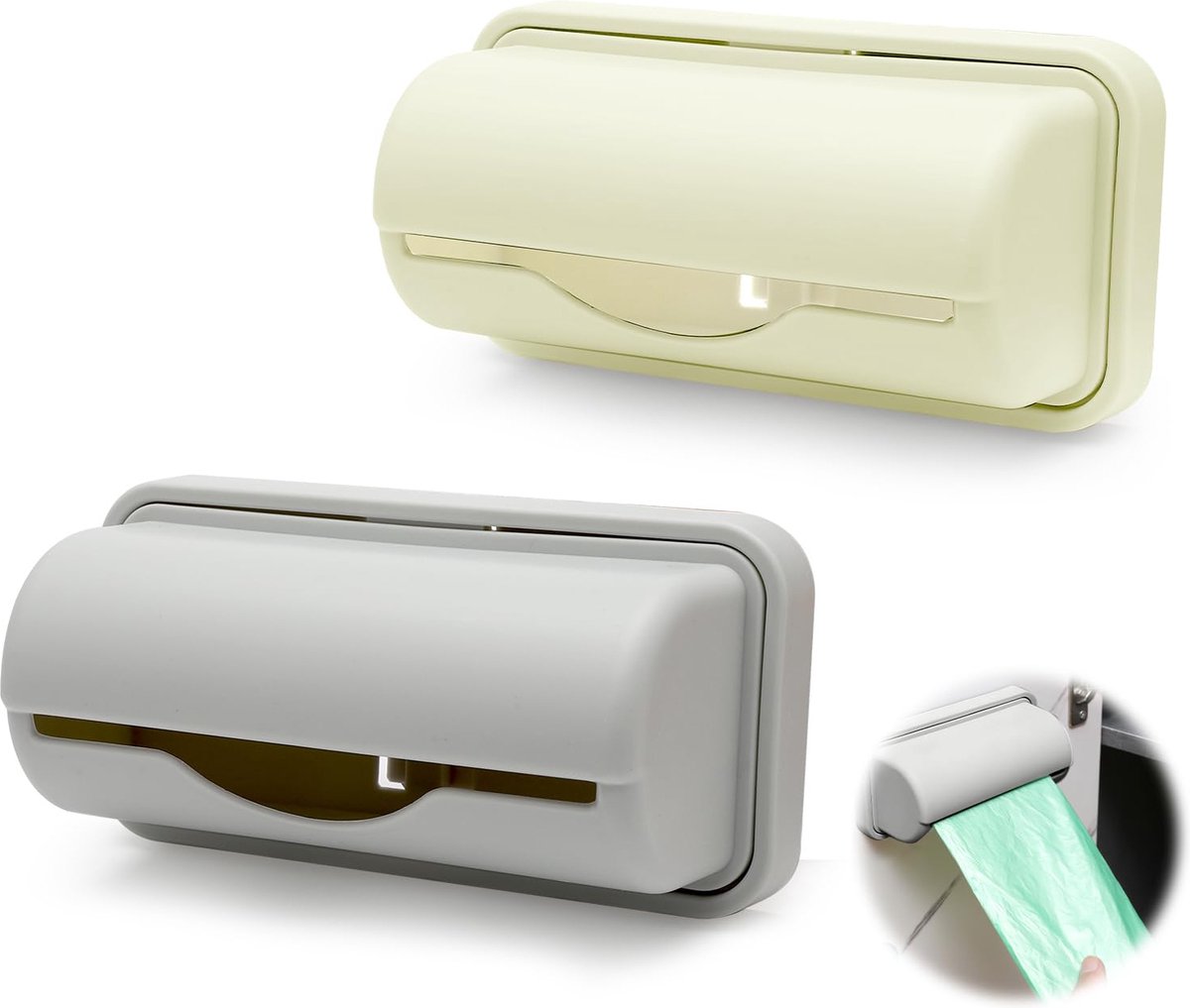 Goedkoopste JGS ® Innovatieve Wandgemonteerde Afvalzakhouder en Organizer voor Keuken en Badkamer