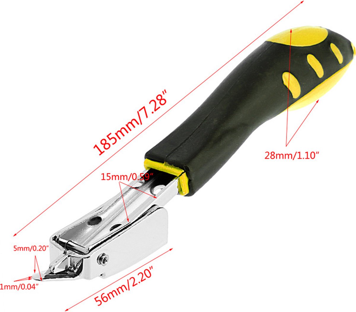 Nietje Puller Tool Zware Staple Remover Staple Removers Kracht Staple Puller Verwijderen voor Meubels Vloer Houten Case Karton Fotolijst Tapijt Nietje Verwijderen