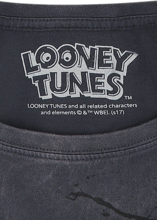Looney Tunes Tasmanian Devil - Rock To The Bone! Heren T-shirt - grijs - 3XL