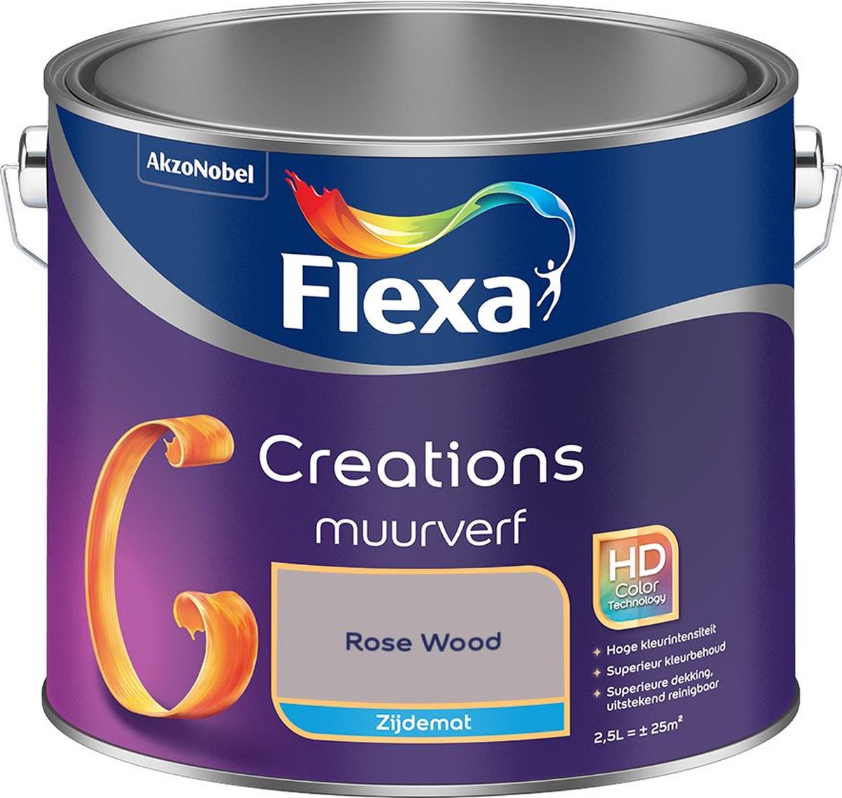 Flexa Creations Muurverf Zijdemat Rose Wood 2,5 L