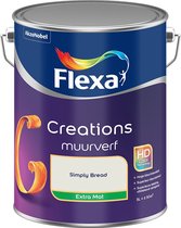 Flexa - Creations Muurverf Extra Mat - Simply Bread - Creations - Mengverf - 5 L