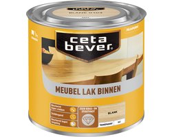 Cetabever - Meubellak Transparant Mat - Blank - 250 Ml