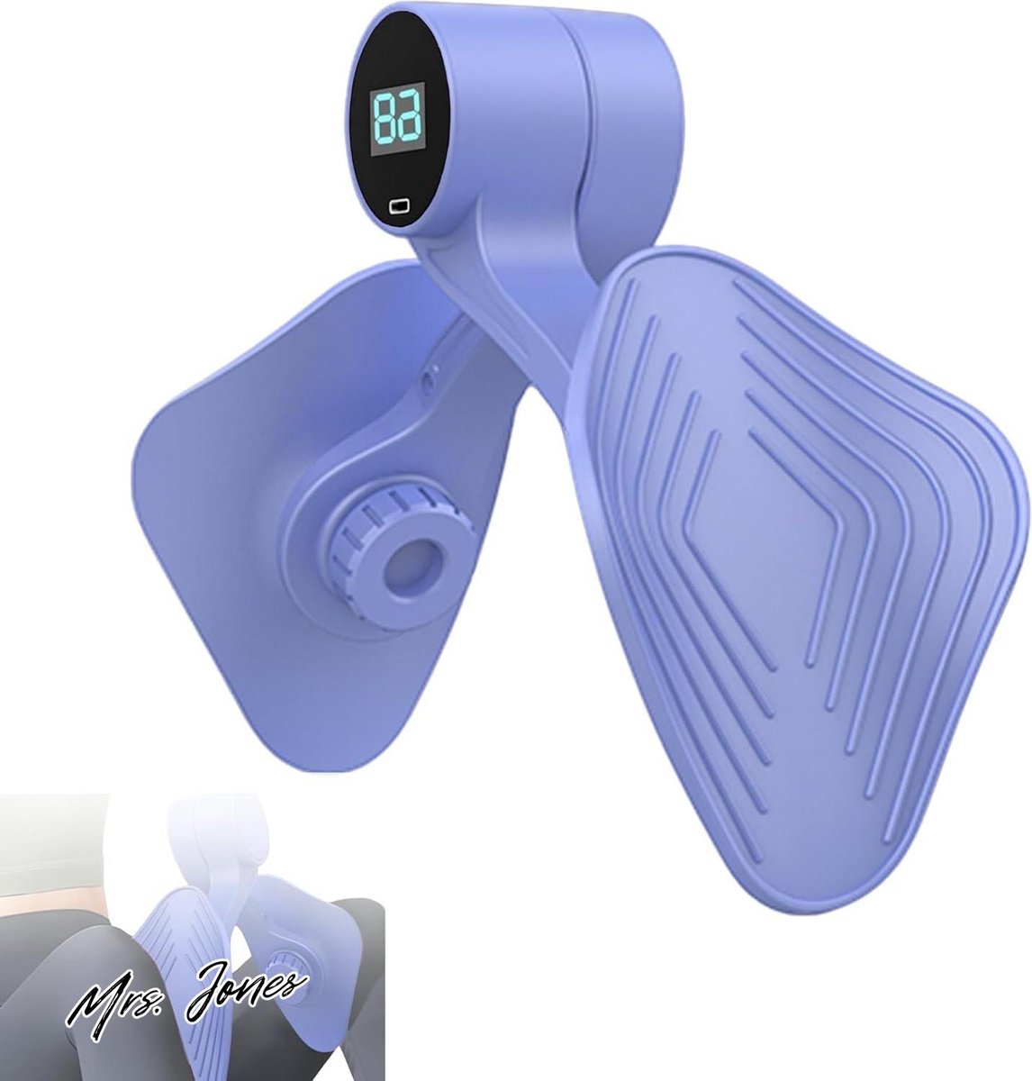 Mrs. Jones Beentrainer - Heuptrainer voor Thuistraining met Weerstands- en Herhalingsteller. Oplader USB+Type C. .