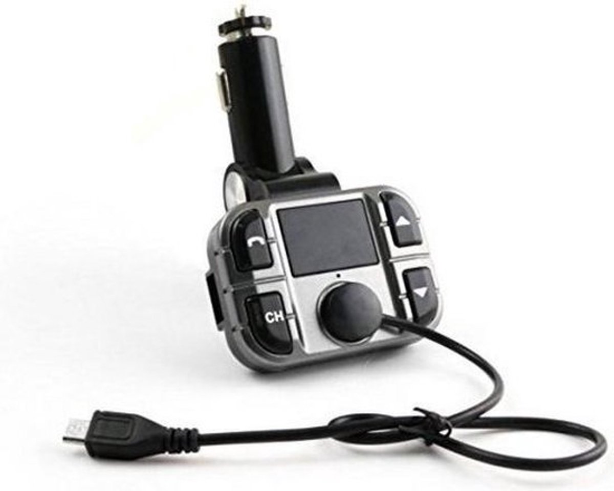 Omega - FM transmitter 87.5 - 108 MHz Bluetooth - Bluetooth FM Carkit