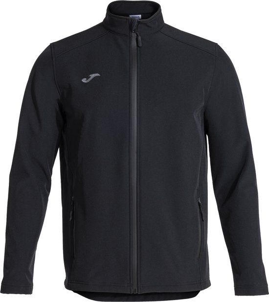 Joma Basilea II Softshell Jacket 103792-100, Homme, Zwart, Veste, taille: XL