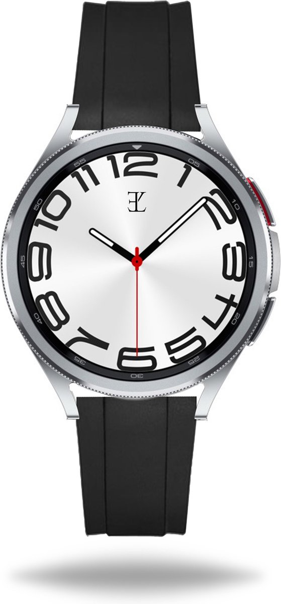 Elysian Horlogebandje - Rubber Sportband - 20mm - Quick Release - Verstelbaar - Compatibel met Samsung Galaxy Watch 4/5/6
