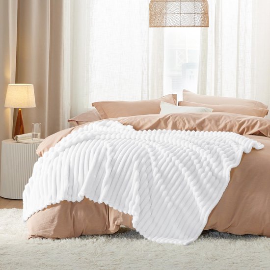 BAOJULONG Glow in the Dark plaid voor kinderen en volwassenen - zacht en gezellig, ideaal voor bank, bank, bed, camping en reizen - verjaardagscadeau (75 x 100 cm