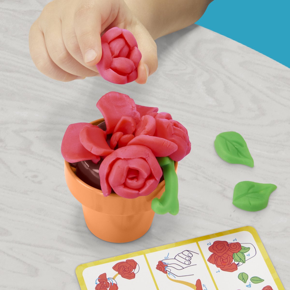 Play-Doh Bloeiende Bloemen Speelset - Boetseerklei - Inclusief 5 Play-Doh potjes — afbeelding 9