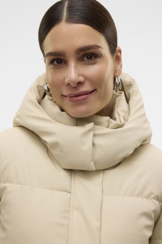 Veste Vero Moda Vmgretakylie Veste enduite courte No 10311315 Avoine Femme Taille - XL