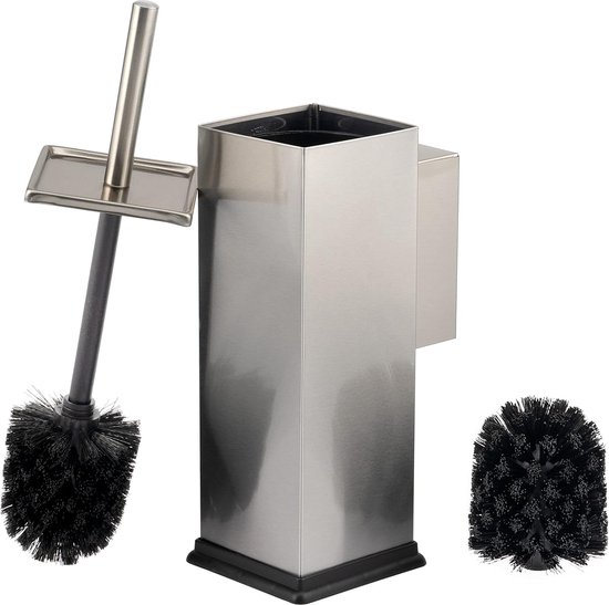 Clou Flat toiletborstelhouder voor wand | 7 kleuren - Van den Boomen badkamers