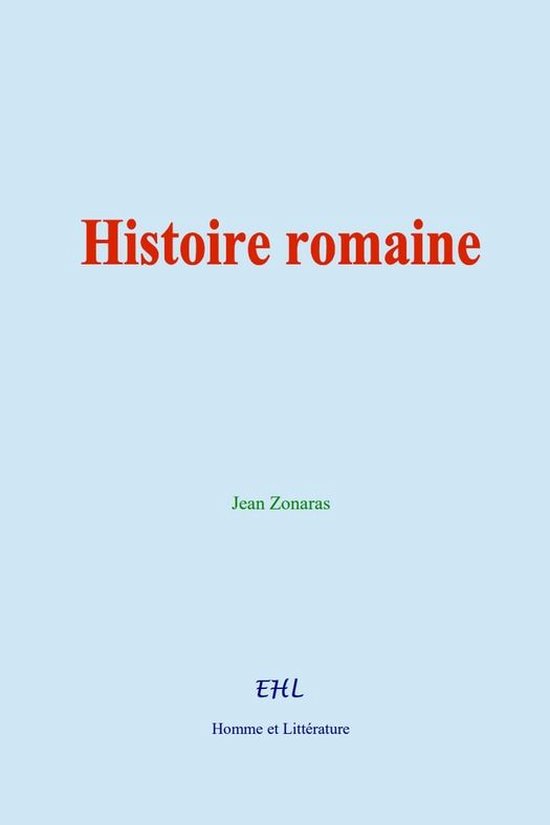 Histoire romaine - cover