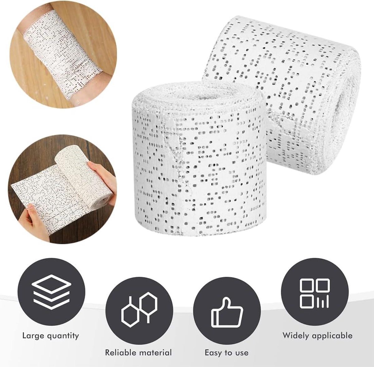 Baby buik gipsverband set 10-5cm x 3m gipsverband knutsel modelleer cadeau
