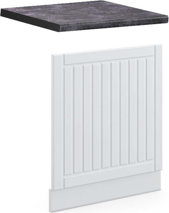 Vicco Keuken In Hoek Fameline, 347x60cm, Pt Eik, Wit Hoge Glans/eiken Van Goud Vicco Keuken In Hoek Fameline, 347x60cm, Pt Eik, Wit Hoge Glans/eiken Van Goud